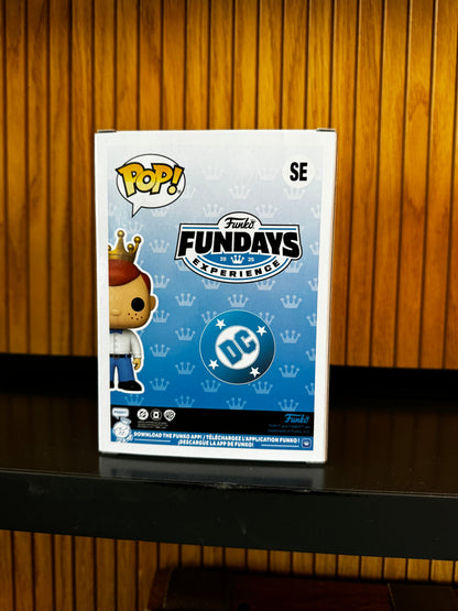 Funko Fundays 2025 Pop! Originals DC Freddy Funko as Black Lantern figure, limited edition LE500, collectible toy from Ralphie's Funhouse