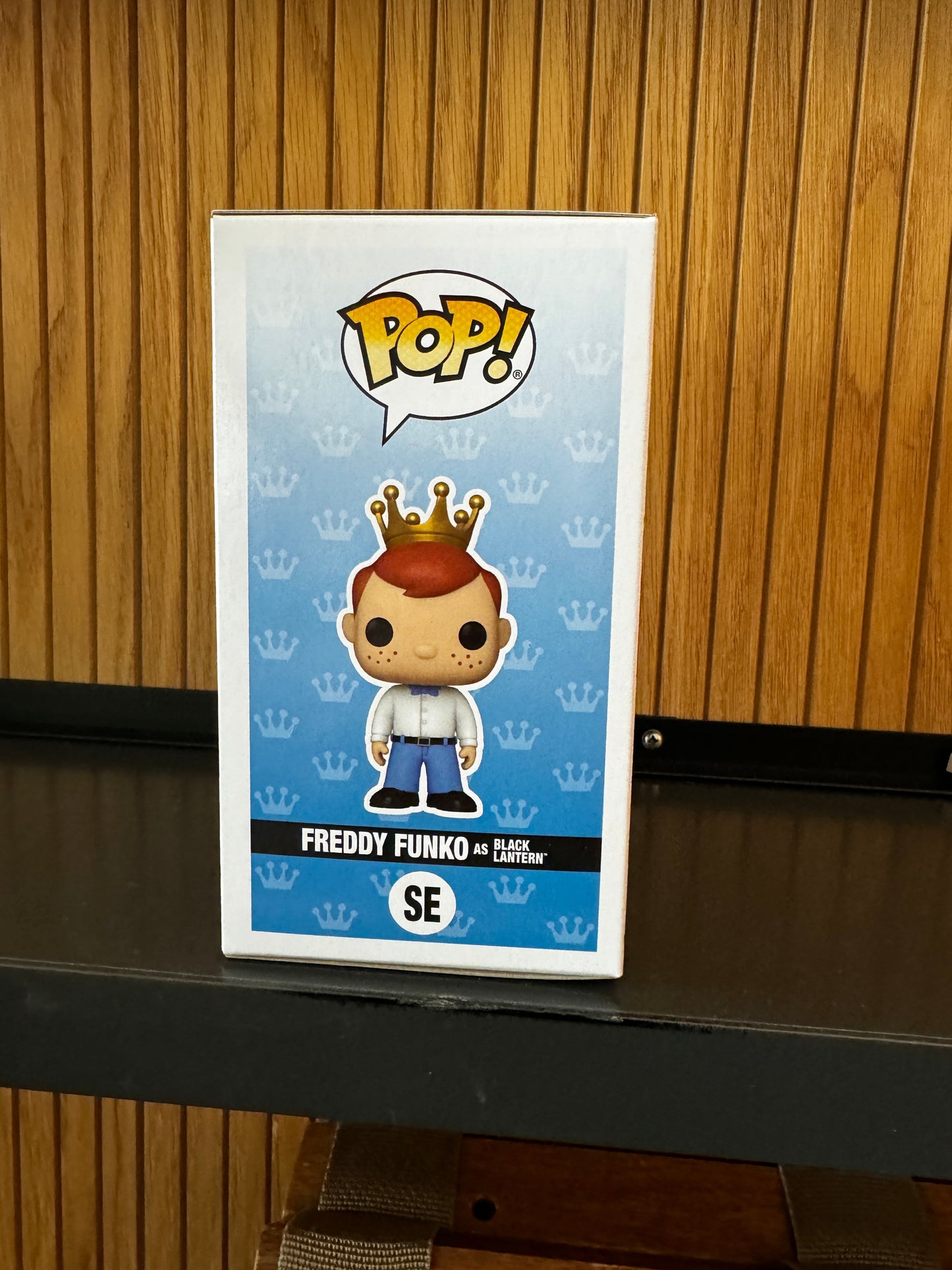 Funko Pop! Originals DC Freddy Funko as Black Lantern figure from Funko Fundays 2025, limited edition LE500, by Ralphie's Funhouse