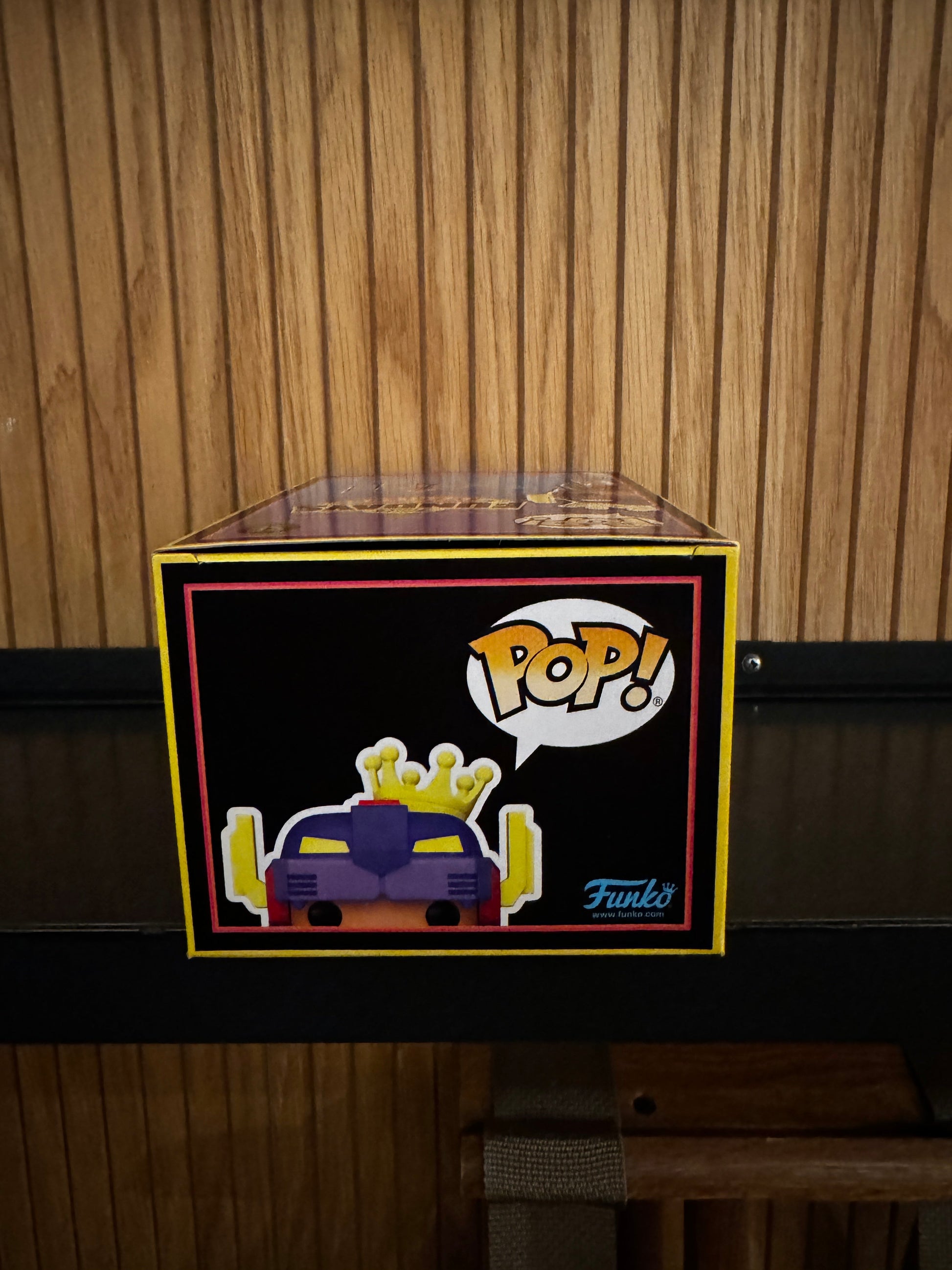 Funko Fundays 2025 Pop! Originals Freddy Funko as Voltron blacklight figure, limited edition LE1500, with detailed blacklight design