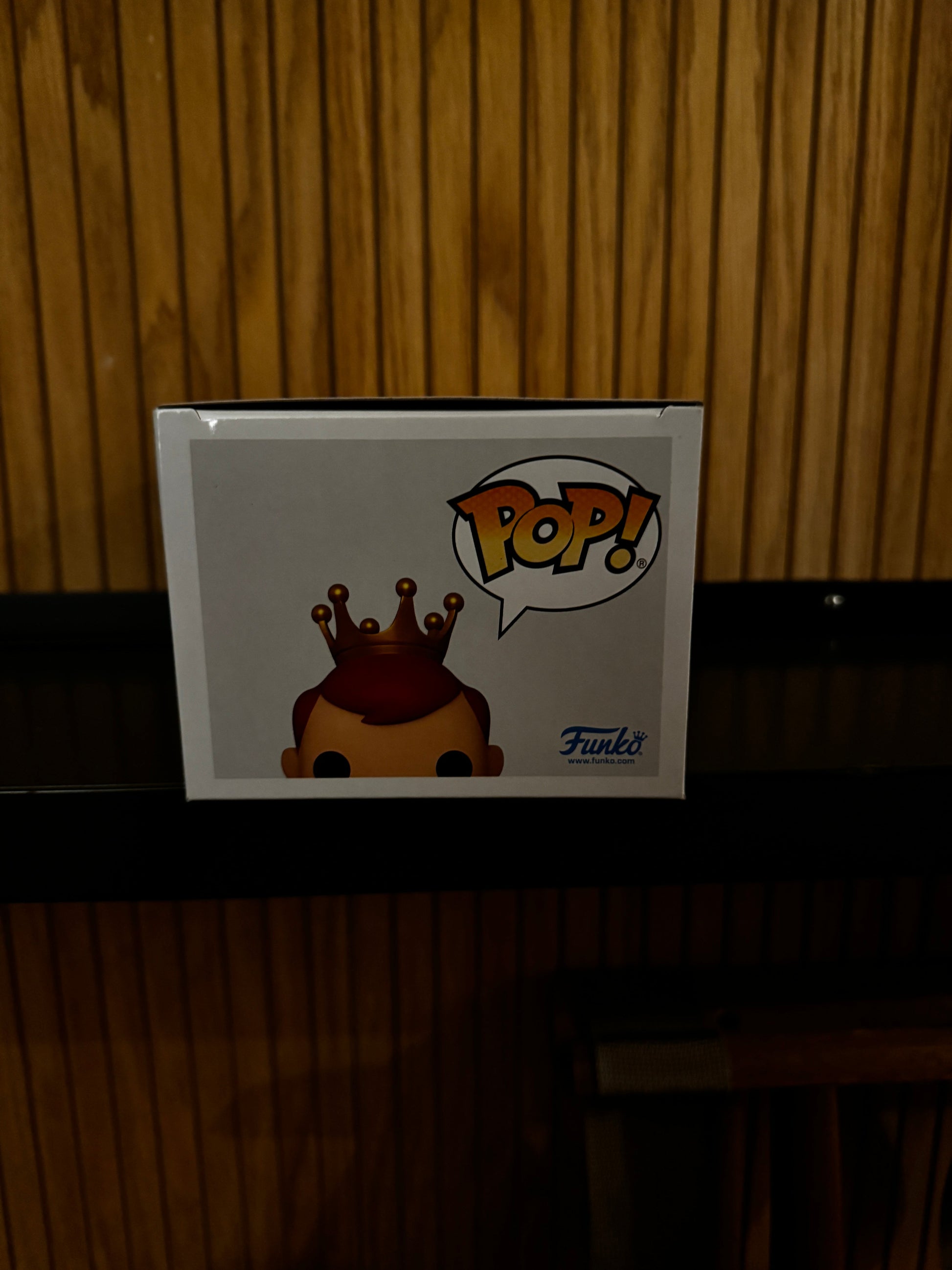 Funko Fundays 2025 Pop! Originals Freddy Funko as Voltron metallic figure, limited edition LE2000, from Ralphie's Funhouse.