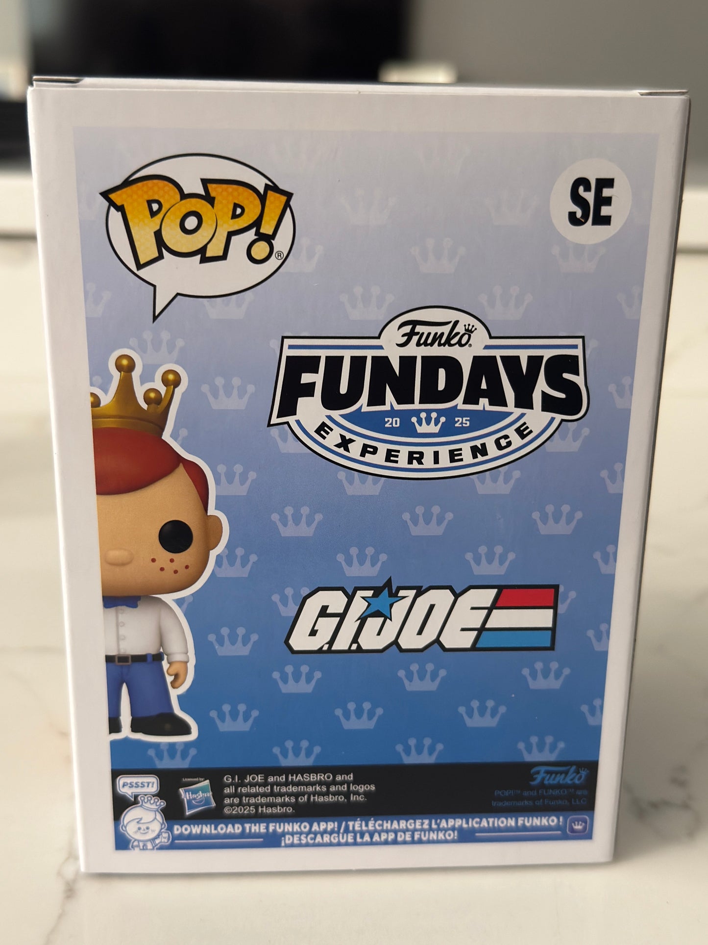 Glow Freddy Funko as Shipwreck Funko Pop! figure from G.I. JOE, part of the Funko Fundays 2025 Pop! Originals series, limited edition.