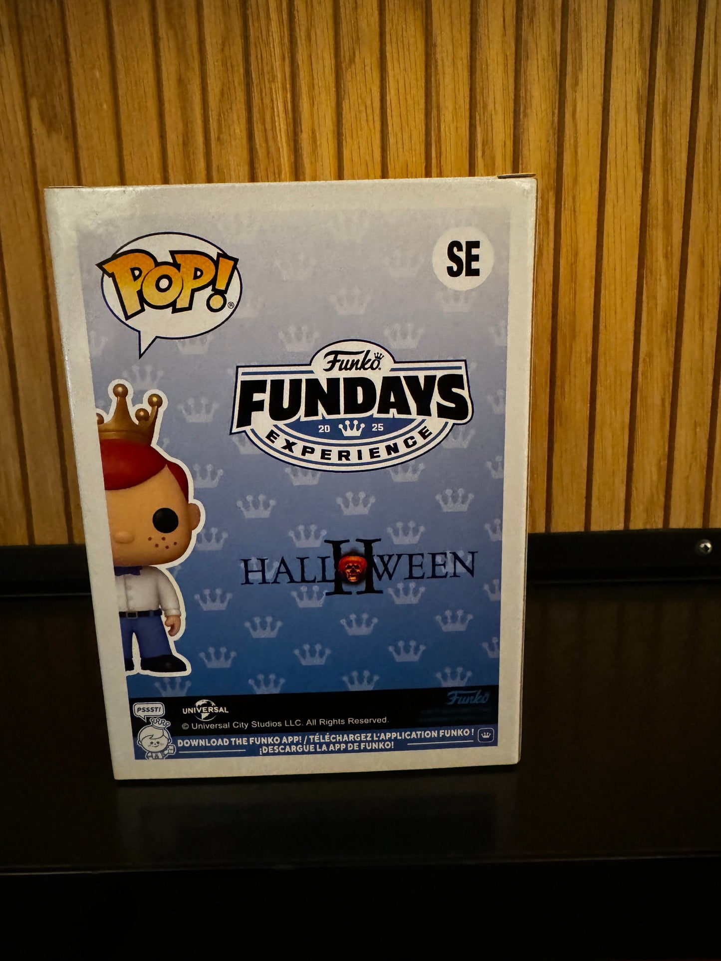 Funko Fundays 2025 Pop! Originals Freddy Funko as Michael Myers Halloween figure, limited edition LE3000, from Ralphie's Funhouse.
