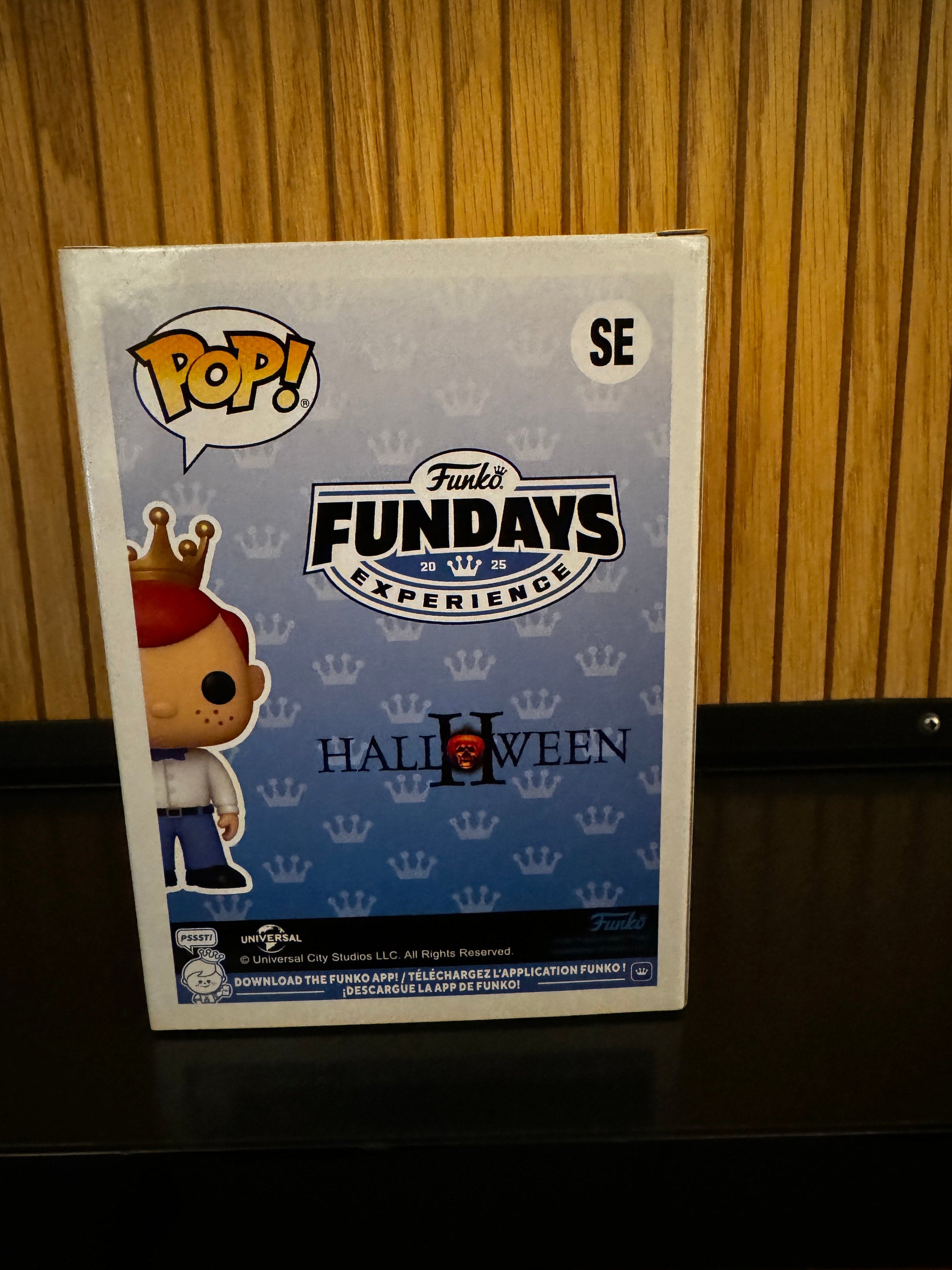 Funko Fundays 2025 Pop! Originals Freddy Funko as Michael Myers Halloween figure, limited edition LE3000, from Ralphie's Funhouse.