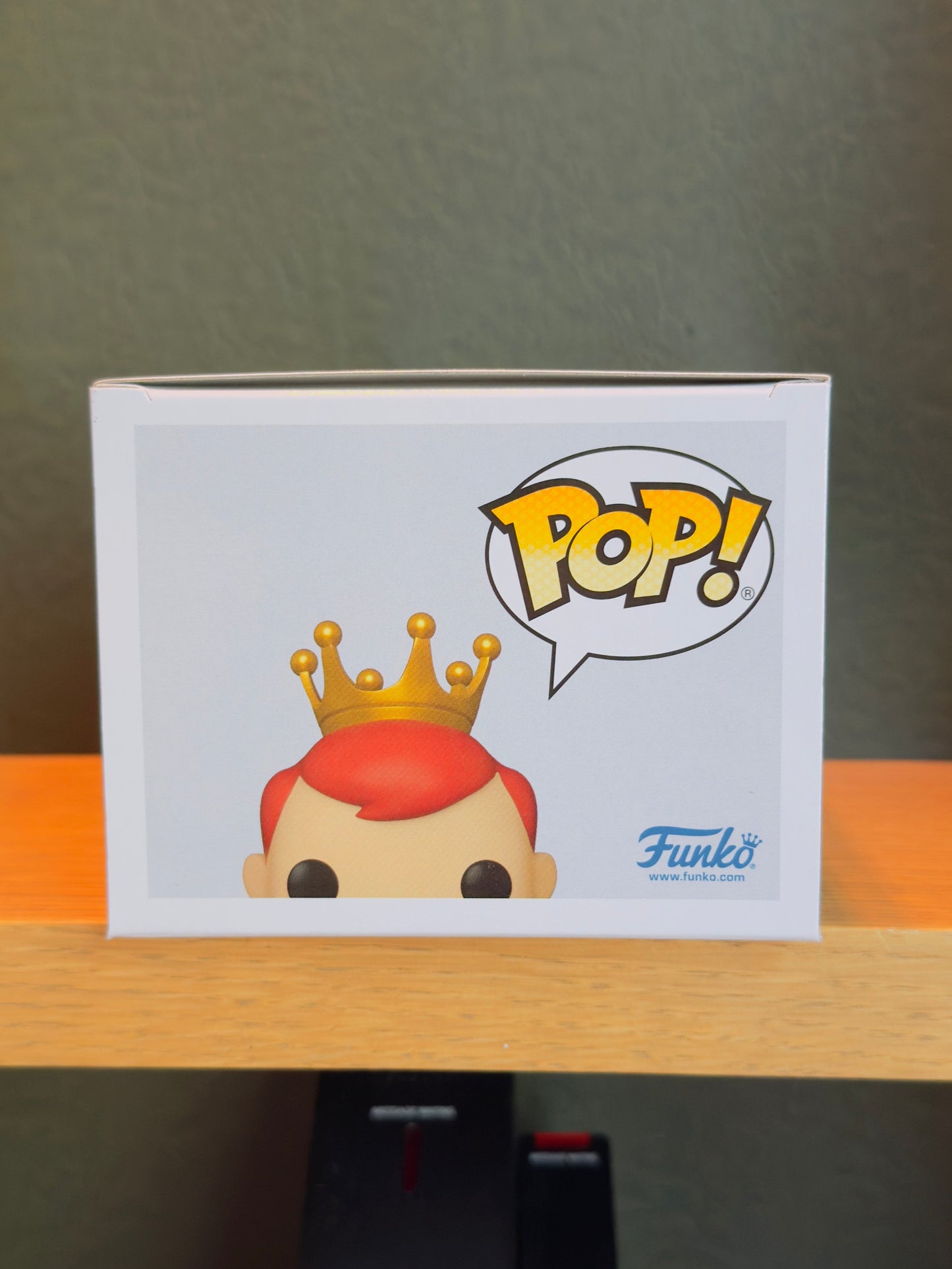 Glow-in-the-dark Funko Pop! Freddy Funko as Night of the Living Dummy from Funko Fundays 2025, LE500, by Ralphie's Funhouse.