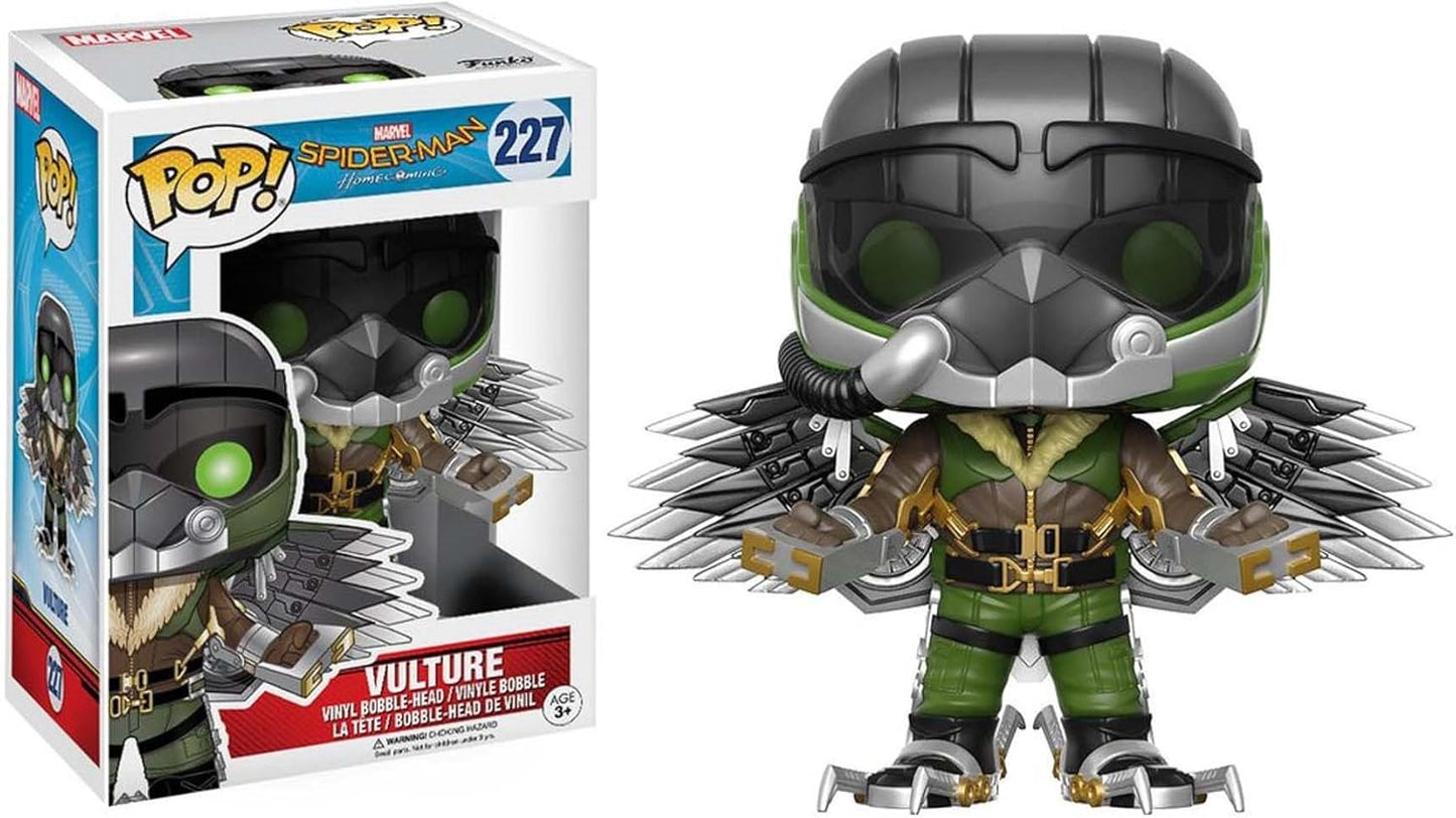 Funko POP Marvel Spider-Man Homecoming The Vulture action figure by Ralphie's Funhouse featuring detailed costume and pose.