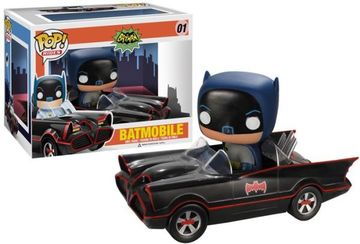 Funko Pop! Rides DC Entertainment Batmobile toy from 2013 release by Ralphie's Funhouse, featuring detailed design and vibrant colors.