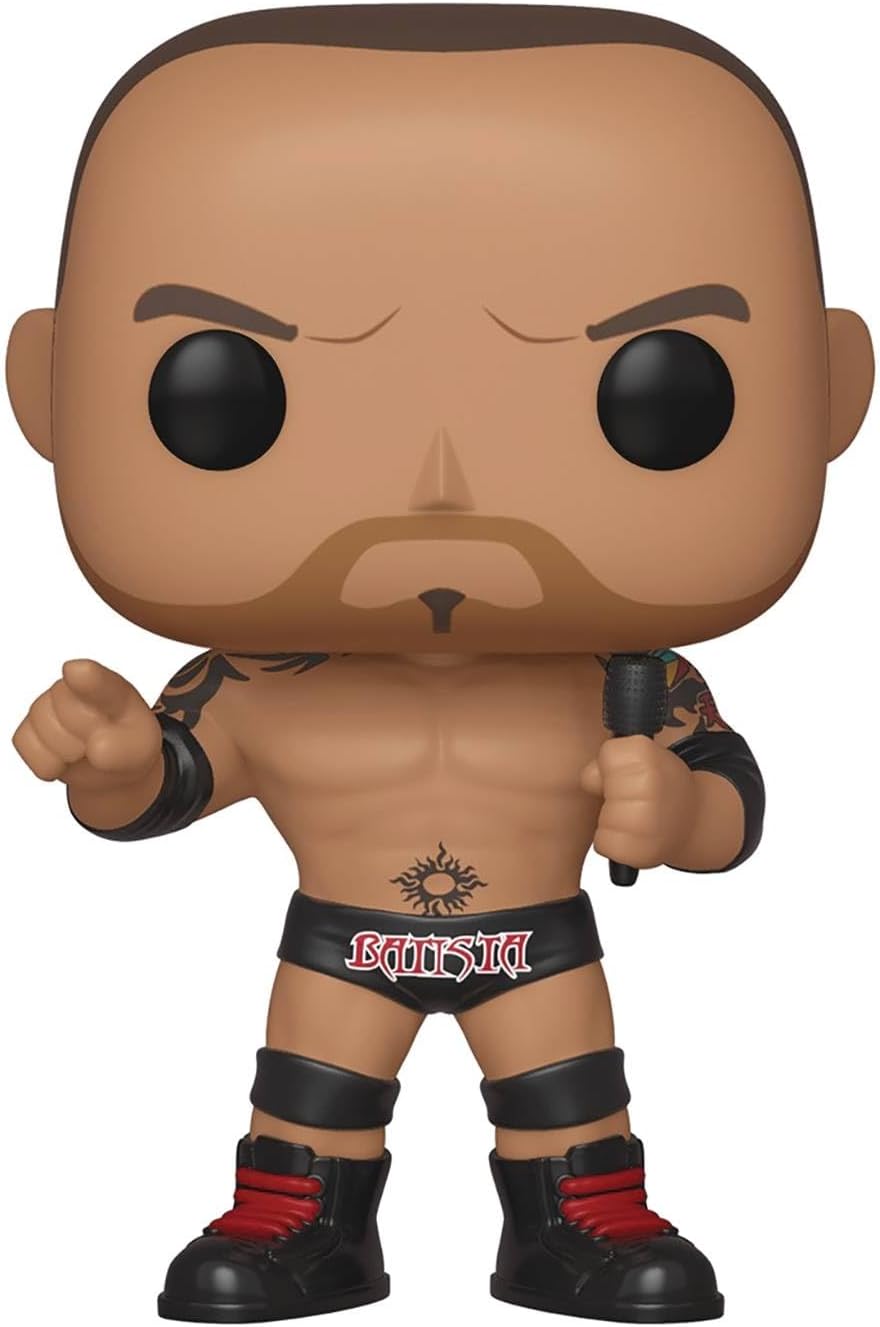 Funko POP! WWE Dave Batista figure by Ralphie's Funhouse, featuring detailed wrestling character with signature attire