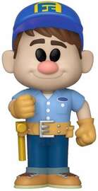 Sealed can of Funko Soda Wreck-It Ralph Fix-It Felix collectible figure in original packaging, by Ralphie's Funhouse.