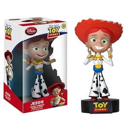 Funko Wacky Wobbler of Jessie from Disney's Toy Story, collectible figure with detailed features and vibrant colors.