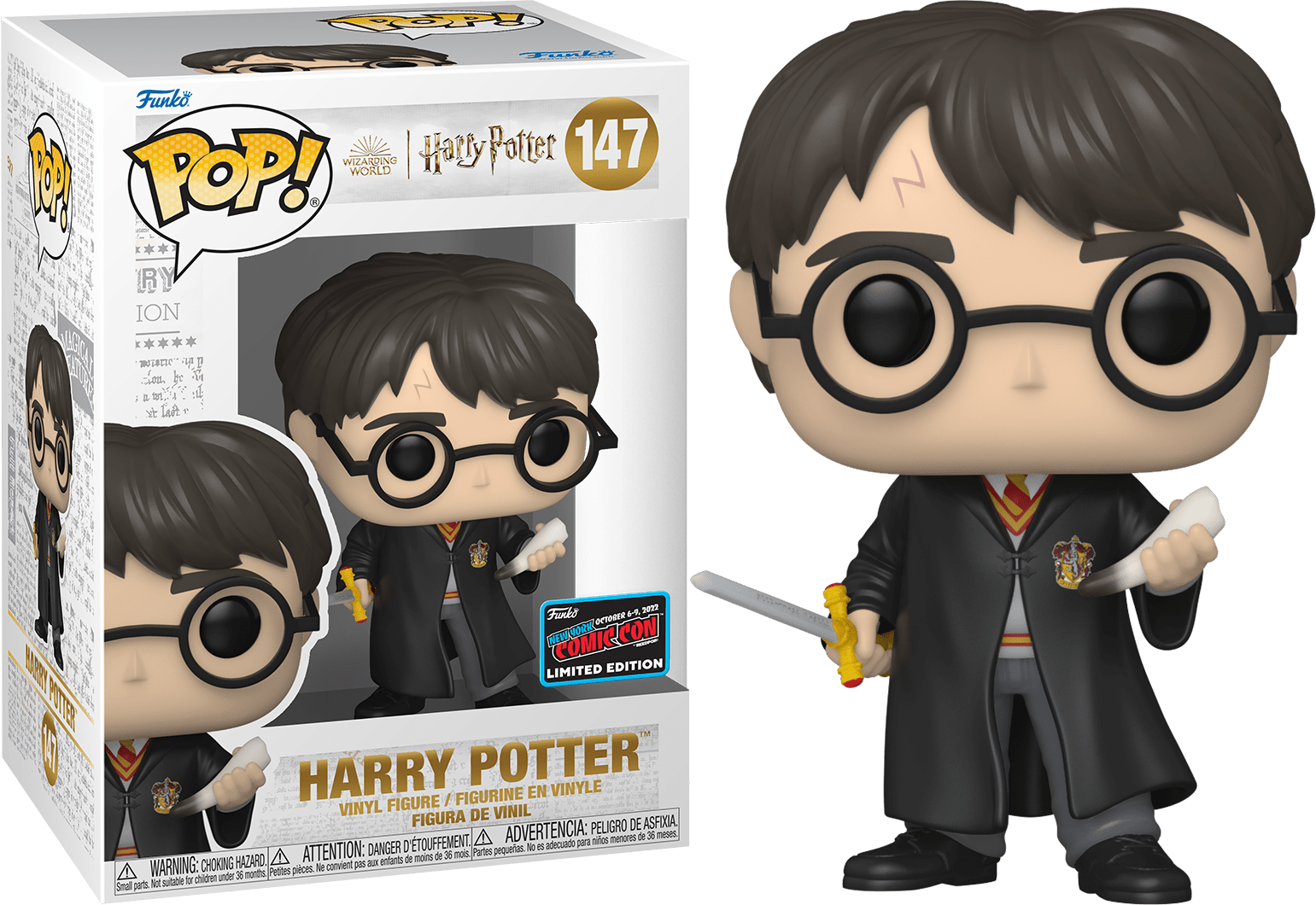 Harry Potter-themed merchandise from Ralphie's Funhouse, featuring iconic wizarding world imagery on a vibrant product design.