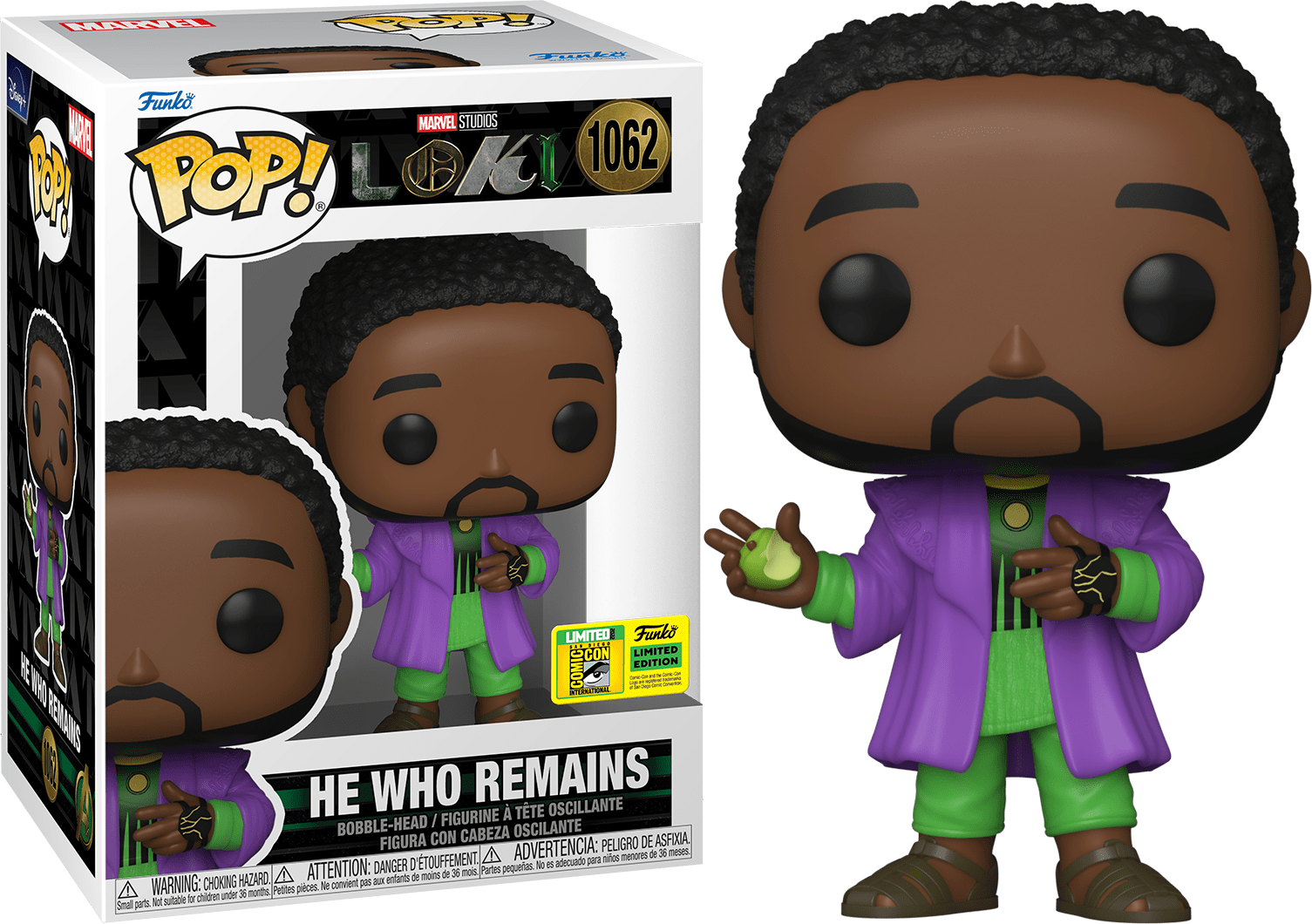 Ralphie's Funhouse He Who Remains collectible figure with detailed design and vibrant colors, displayed on a clean background.