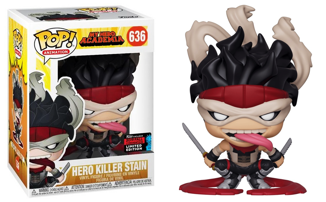 Ralphie's Funhouse Hero Killer Stain featuring a vibrant, bold graphic design on a fabric surface.
