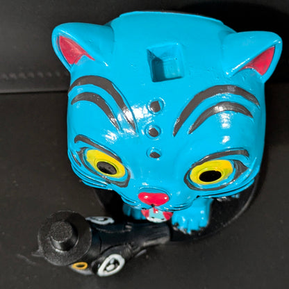 Hand-painted K-Pop Demon Hunters Derpy and Sussie figures by Ralphie's Funhouse, showcasing colorful, detailed character designs.