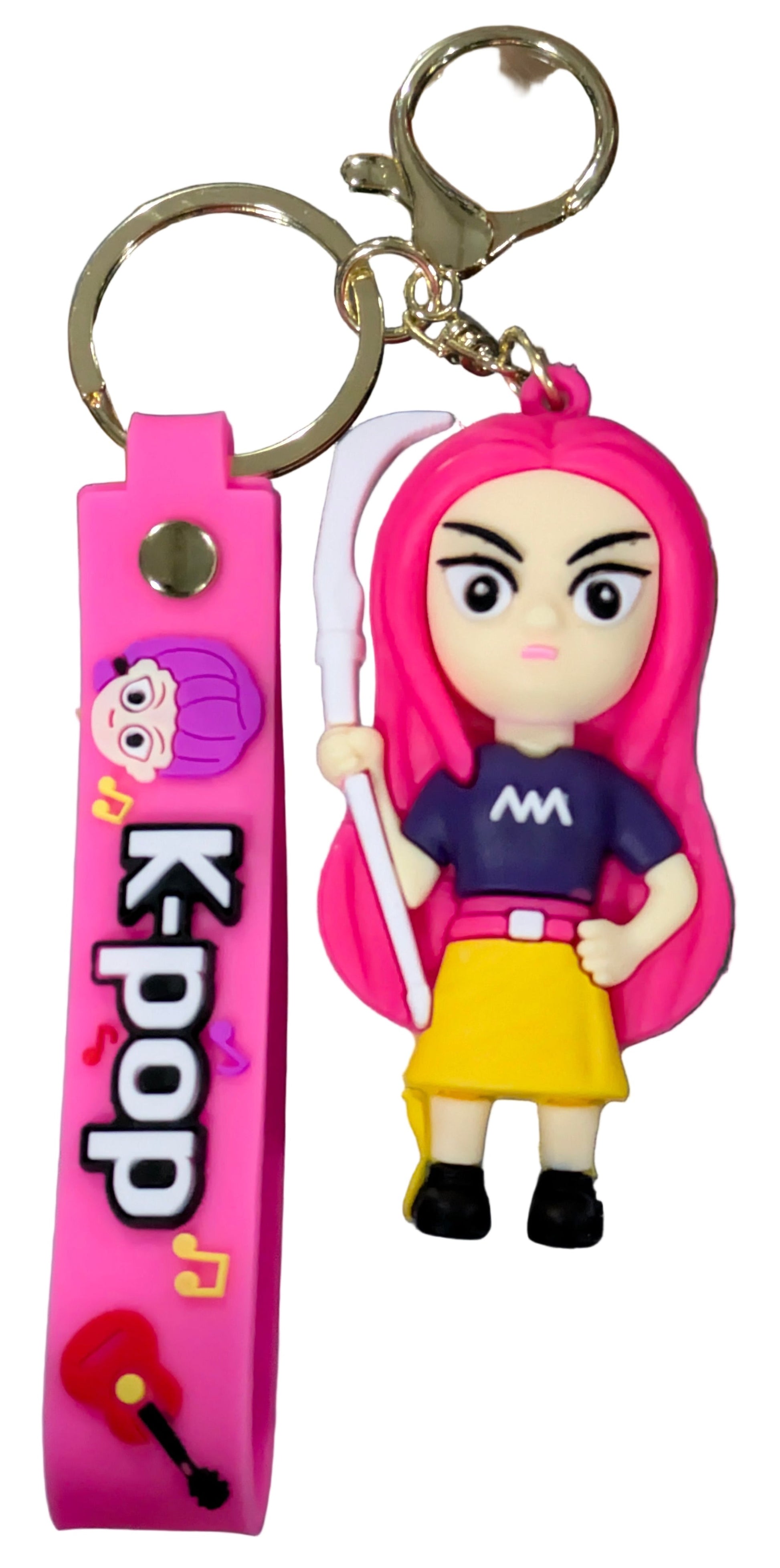 K-POP Demon Hunters Mira charm set keychain featuring detailed character charms from Ralphie's Funhouse.