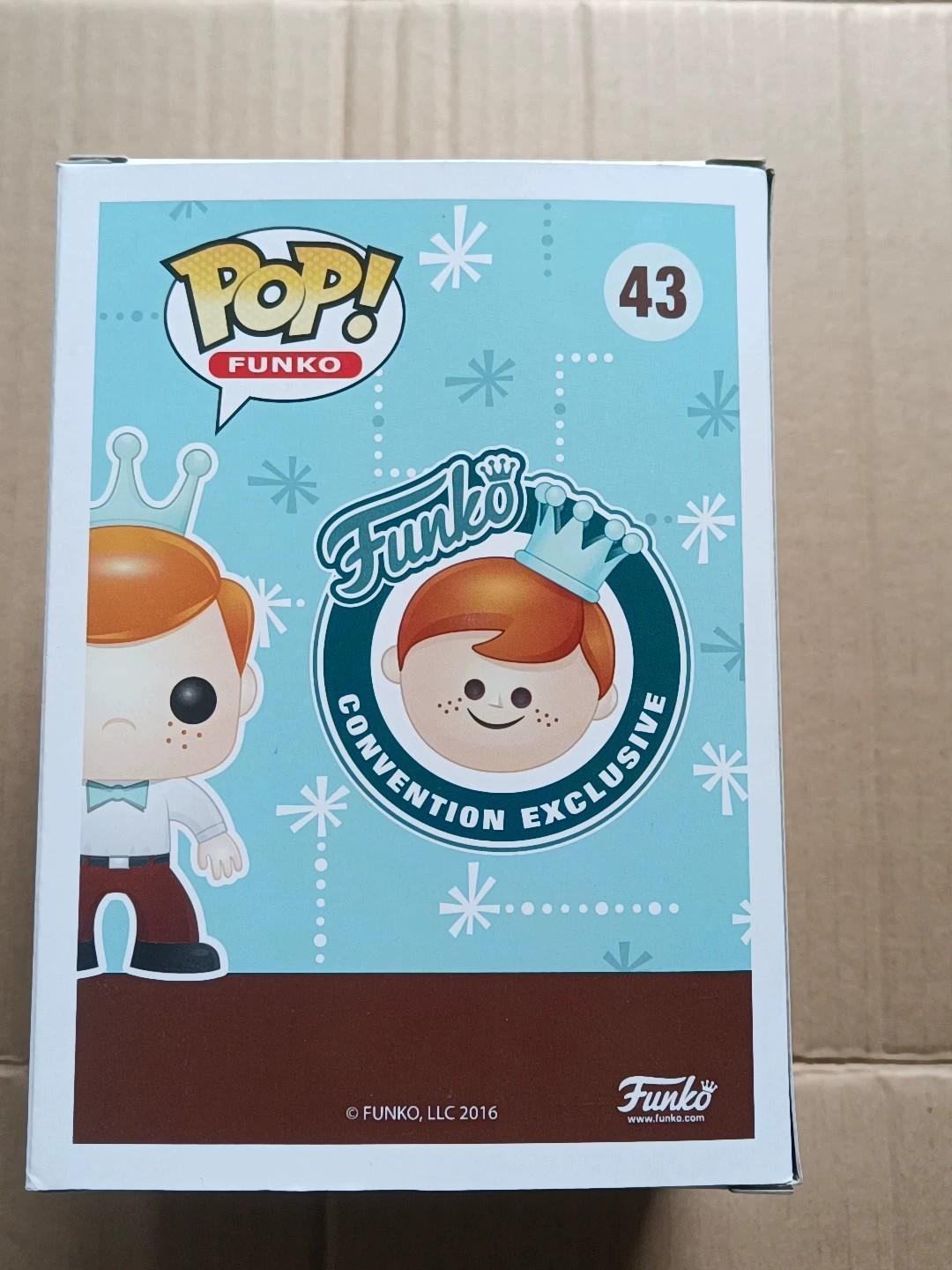 LE400 SDCC Freddy Funko as Mad Hatter collectible figure by Ralphie's Funhouse, featuring Freddy in a whimsical Mad Hatter costume.