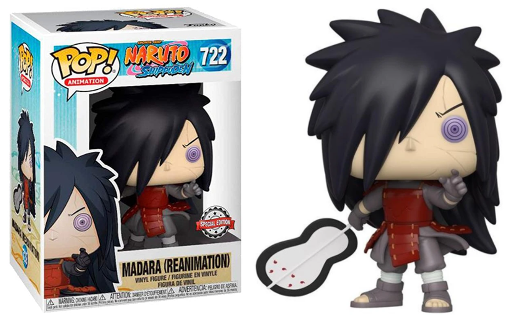 Madara (Reanimation) collectible figure by Ralphie's Funhouse, detailed action figure with dynamic pose and intricate design