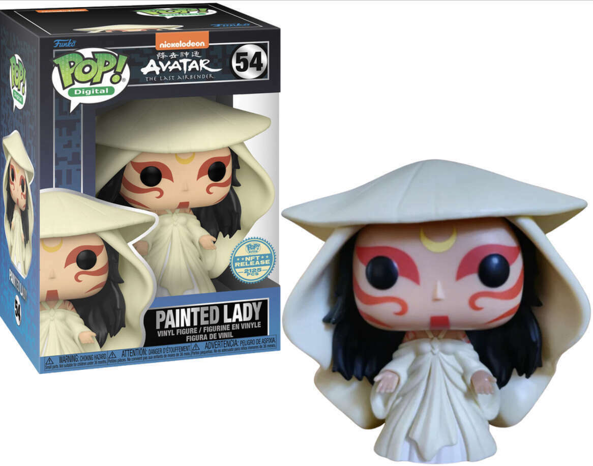 Painted Lady doll by Ralphie's Funhouse featuring vibrant colors and detailed painted design.