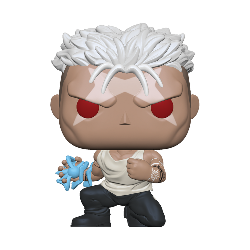 Pop! Animation Fullmetal Alchemist Scar figure, glow-in-the-dark collectible from Ralphie's Funhouse, exclusive to Entertainment Earth.