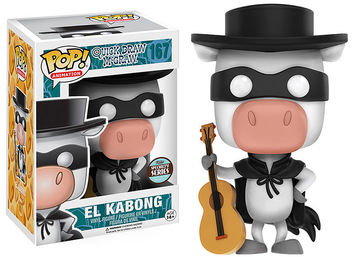 Pop! Animation Quick Draw McGraw El Kabong vinyl figure from Ralphie's Funhouse Specialty Series, detailed with vibrant colors.
