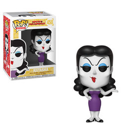 Pop! Animation Natasha figure from Rocky and Bullwinkle series by Ralphie's Funhouse, featuring Natasha in colorful animation style.