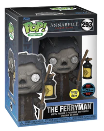 Pop! Digital Annabelle - The Ferryman figurine by Ralphie's Funhouse, featuring detailed design and vibrant colors.