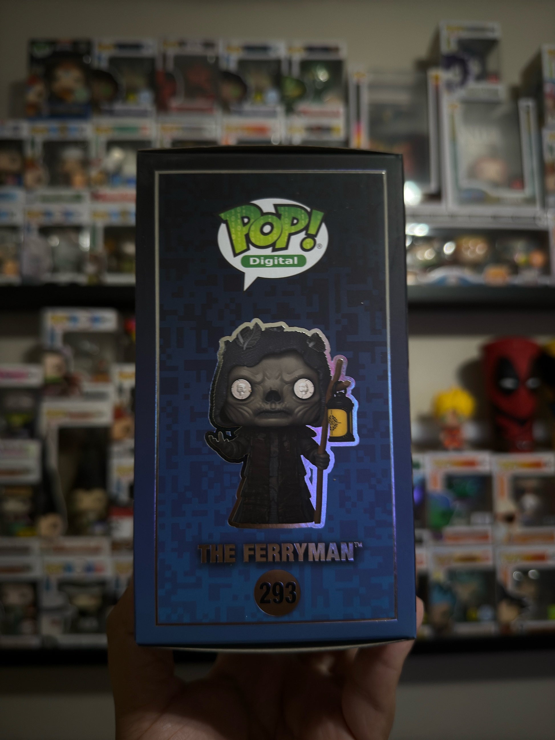 Pop! Digital: Annabelle - The Ferryman figure from Ralphie's Funhouse, featuring detailed design and vibrant colors.