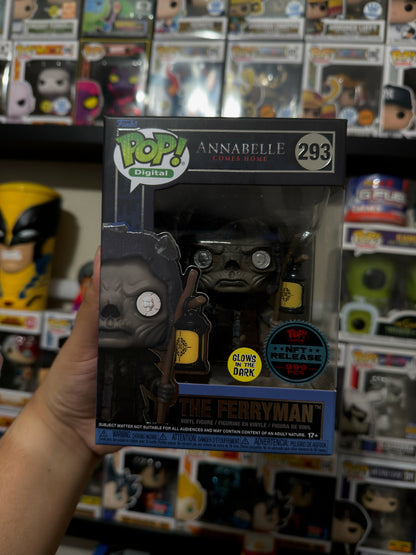Pop! Digital figurine of Annabelle from The Ferryman by Ralphie's Funhouse, featuring detailed design and vibrant colors.