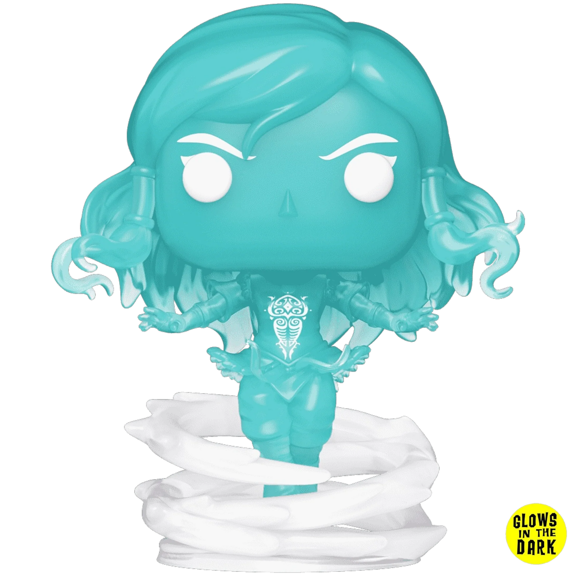Pop! Digital Avatar Legends Korra Spirit glow-in-the-dark Funko NFT collectible, #404, limited edition LE1800, from Ralphie's Funhouse