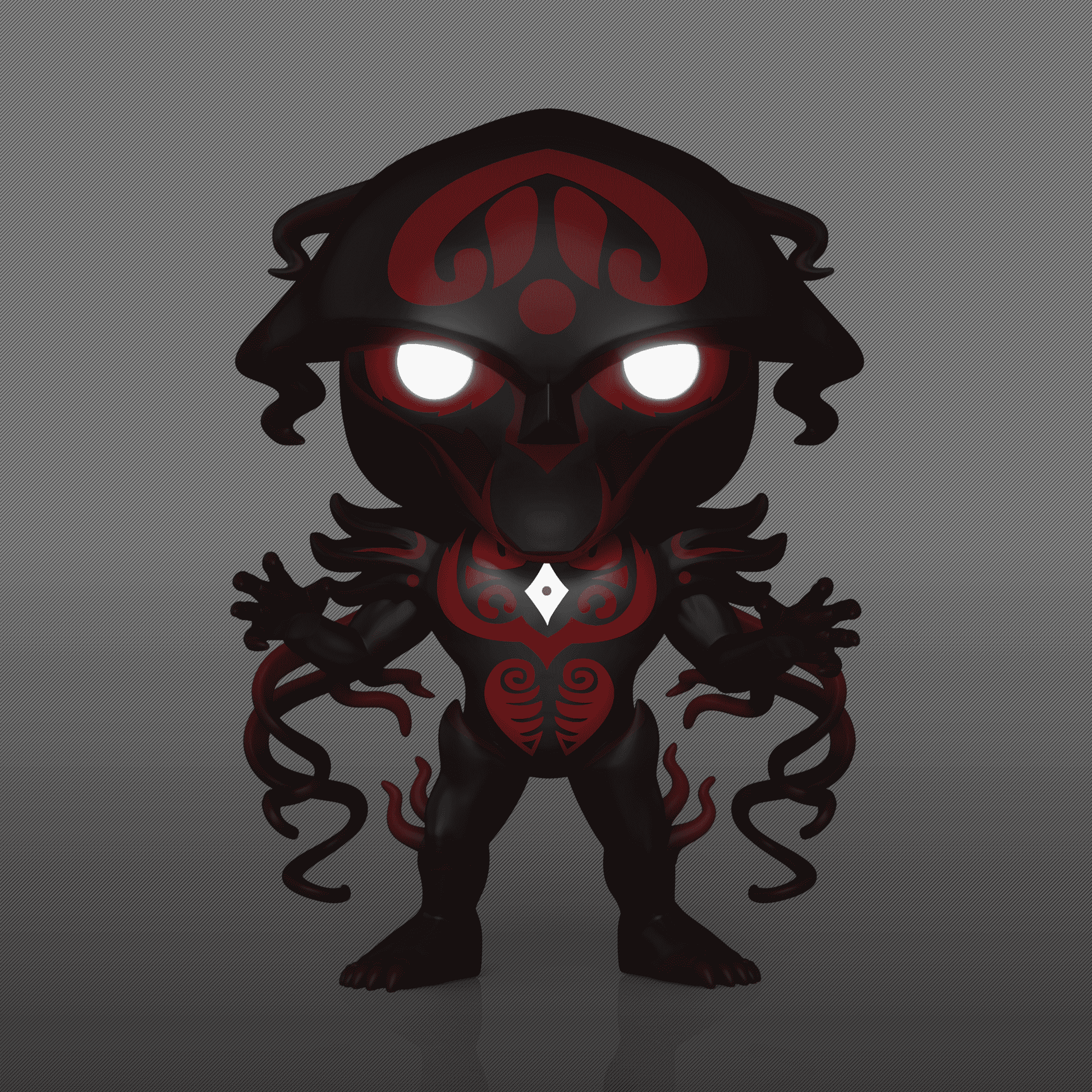 Pop! Digital Avatar Legends x Funko Vaatu glow-in-the-dark NFT collectible by Ralphie's Funhouse, #405 LE1800.