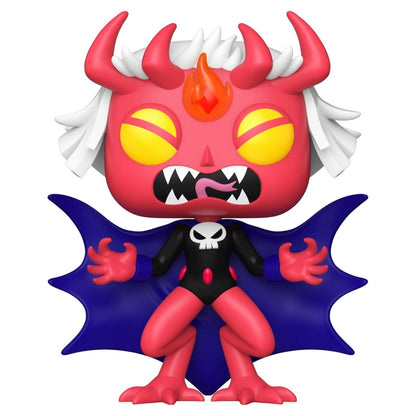 Digital Teen Titans Go! Raven Pop! NFT figure by Ralphie's Funhouse, depicted as Demon of Azarath with detailed artwork.
