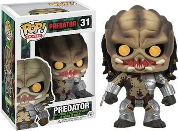 Pop! Movies Alien vs Predator Predator figure from Ralphie's Funhouse, detailed collectible toy from the 2013 release.
