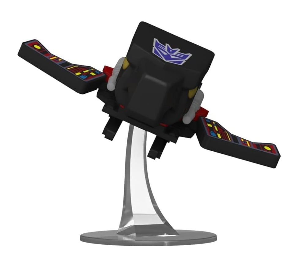Retro Transformers G1 Laserbeak Pop! toy figure by Ralphie's Funhouse, detailed plastic toy with vibrant colors and character features.