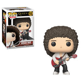 Pop! Rocks Queen Brian May collectible figure from Ralphie's Funhouse, depicting the guitarist in detailed design.