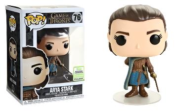 Pop! Television Game of Thrones Arya Stark collectible figure from Ralphie's Funhouse, 2019 Spring Convention shared exclusive.