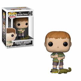 Pugsley Addams Funko Pop! figure from The Addams Family TV series, 2019 release, displayed with detailed costume and facial features.