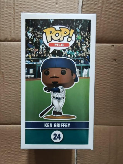 Rare Pop! MLB Seattle Mariners Ken Griffey Jr. error box collectible at Safeco Field, by Ralphie's Funhouse.