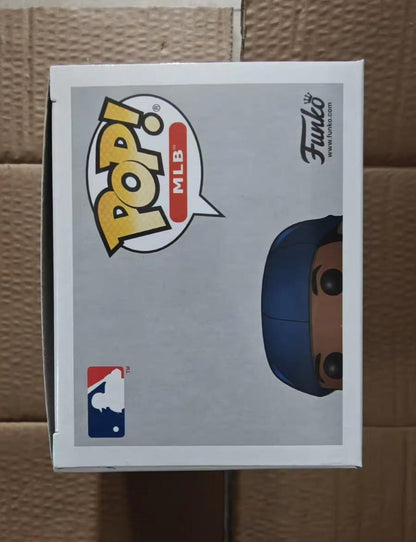Rare Pop! MLB Seattle Mariners Ken Griffey Jr. error box figure at Safeco Field, collectible toy from Ralphie's Funhouse.