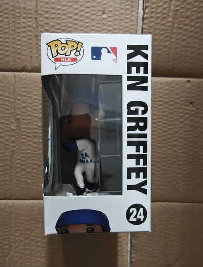 Rare Pop! MLB Seattle Mariners Ken Griffey Jr. Rookie Error Box by Ralphie's Funhouse, featuring collectible packaging and artwork.