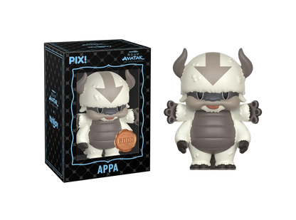 Avatar The Last Airbender Appa PIX vinyl figure by Ralphie's Funhouse, detailed Appa character collectible with chase variant.