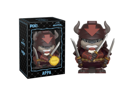 Avatar The Last Airbender Appa vinyl figure by Ralphie's Funhouse, detailed PIX collectible with a rare chase option.
