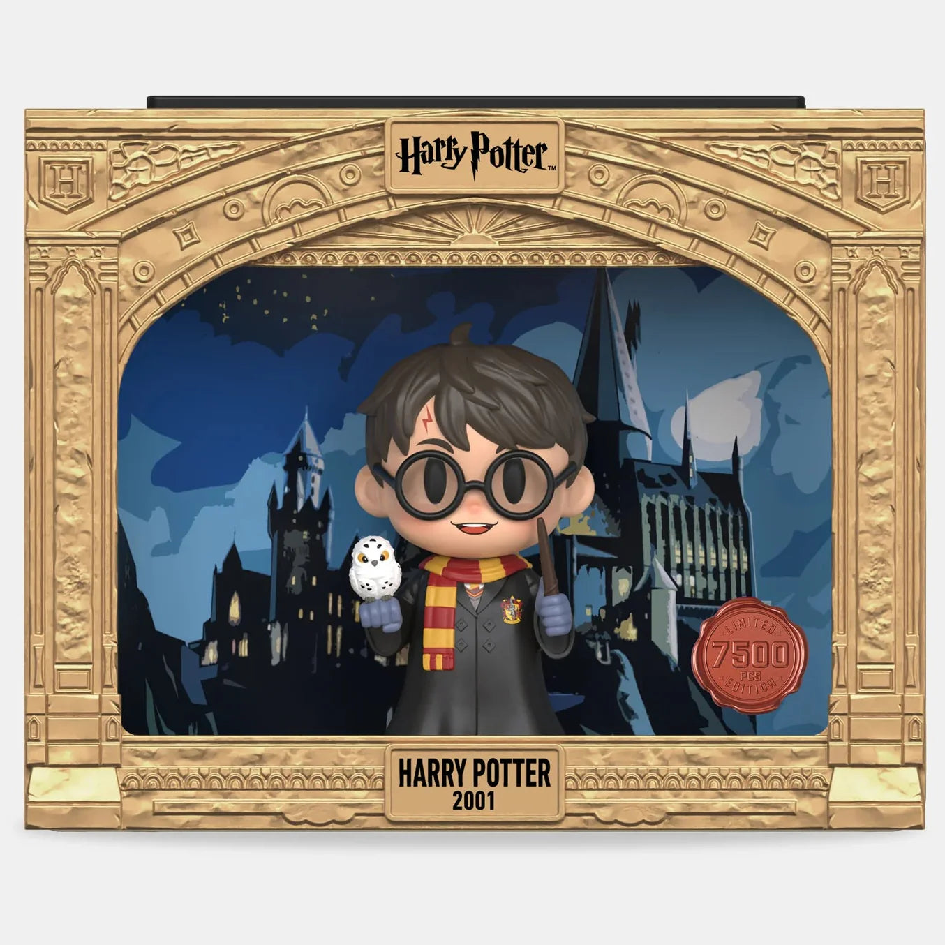 Harry Potter LE7500 PIX Classic Vinyl Figure from Ralphie's Funhouse, featuring detailed Harry Potter with wizarding accessories.