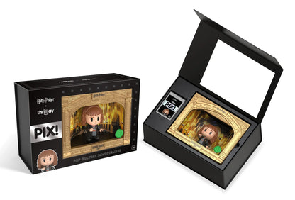 Hermione Granger vinyl figure from Harry Potter Wizarding World by Ralphie's Funhouse, classic PIX style, 1 in 6 chance at chase.