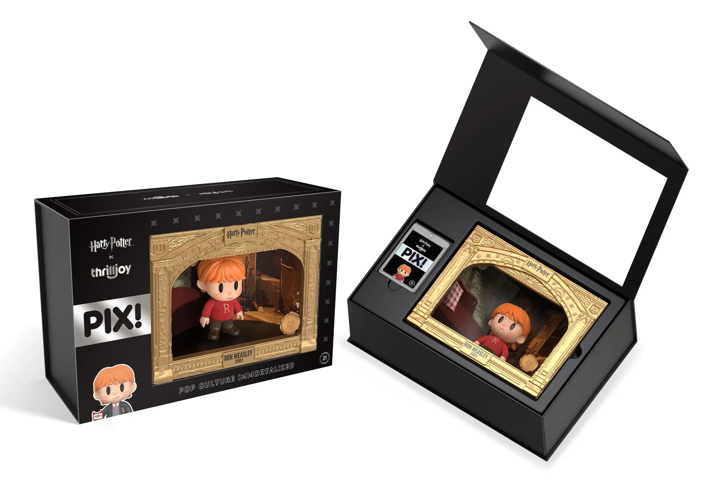 Ron Weasley vinyl figure from Harry Potter and the Wizarding World by Ralphie's Funhouse, featuring a limited edition Chase version.