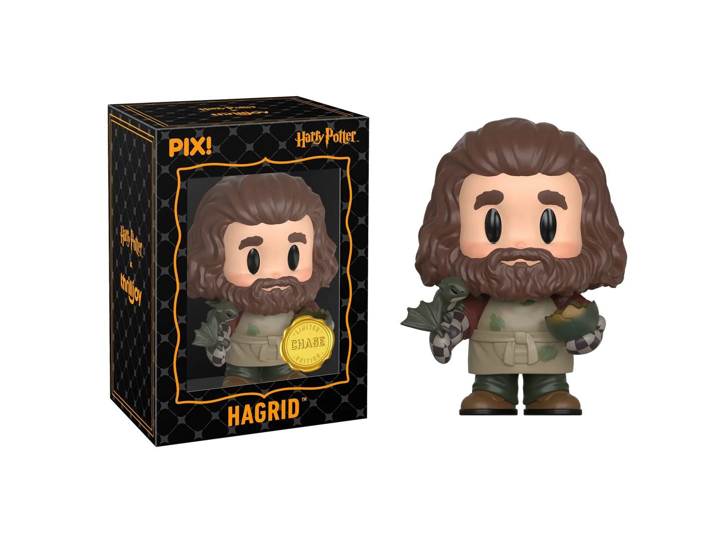 Rubeus Hagrid vinyl figure from Harry Potter and The Wizarding World, LE6000 PIX collectible with 1 in 6 chance at chase variant.