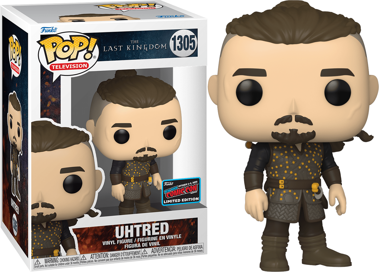 Ralphie's Funhouse Uhtred plush toy with detailed fabric features and expressive face, perfect for fans of the character.