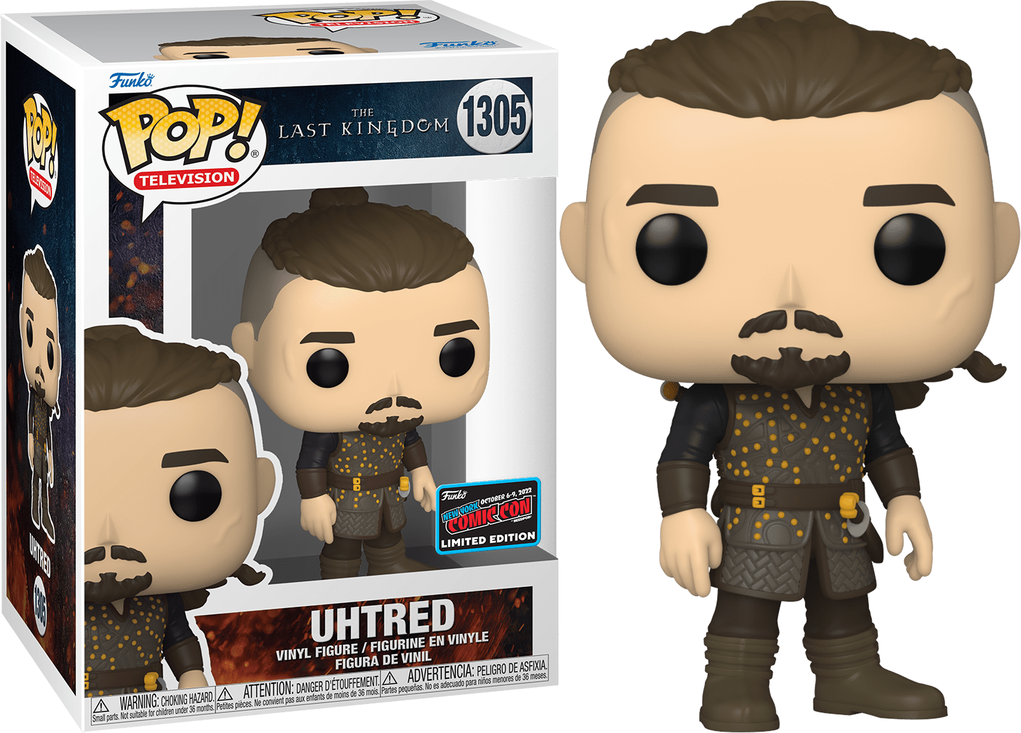 Ralphie's Funhouse Uhtred plush toy with detailed fabric features and expressive face, perfect for fans of the character.