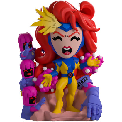 YouTooz Marvel X-Men Jean Grey vinyl figure from Uncanny X-Men #281, collectible toy with detailed costume and pose.