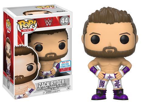 Ralphie's Funhouse Zack Ryder action figure with detailed costume and accessories, showcasing his signature look.