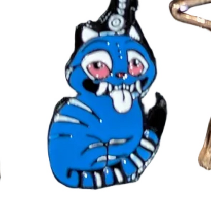 K-POP Demon Hunters enamel pendant necklace featuring a character icon, crafted by Ralphie's Funhouse.