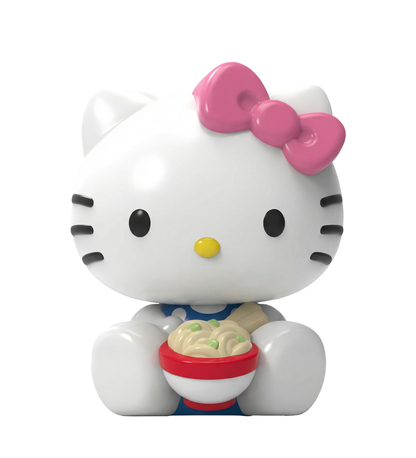 Ralphie's Funhouse ROKIMOTO x Hello Kitty Series #1 collectible figure in sealed cup, arriving Fall 2026